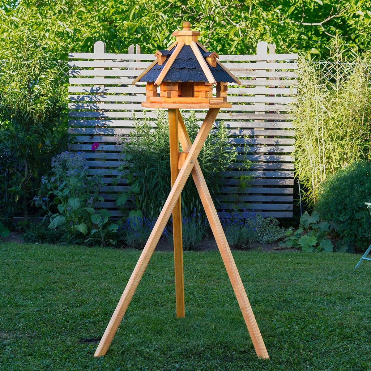 Vogelhuisje van Hout - Diverse Maten en Kleuren Beschikbaar