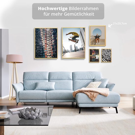 Magnetische LED Wandlamp - 3 Kleuren, USB-Oplaadbaar & Draadloos