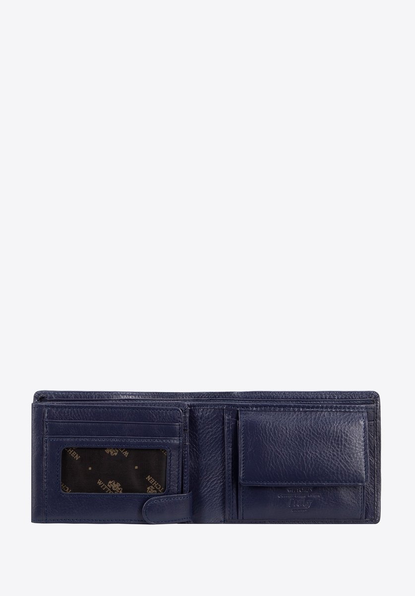 Wittchen Heren Portemonnee Leer - Navy Blauw