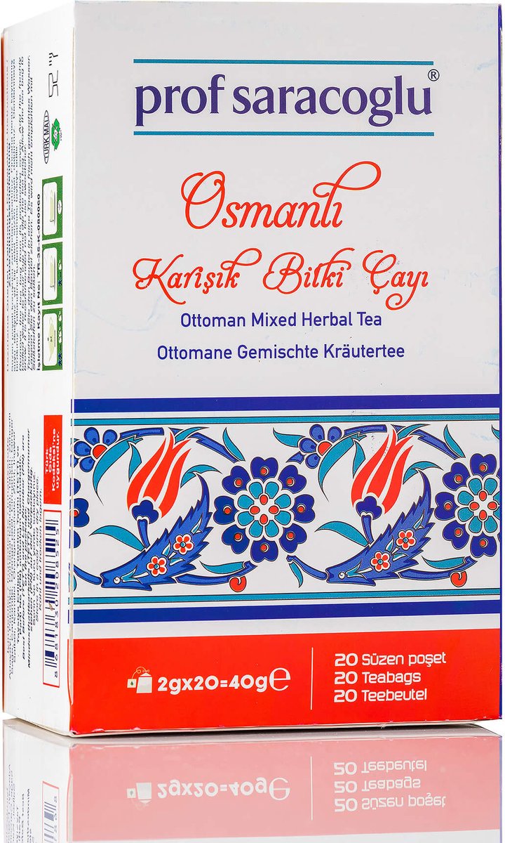 Prof Saracoglu Ottomaanse kruidenmix thee