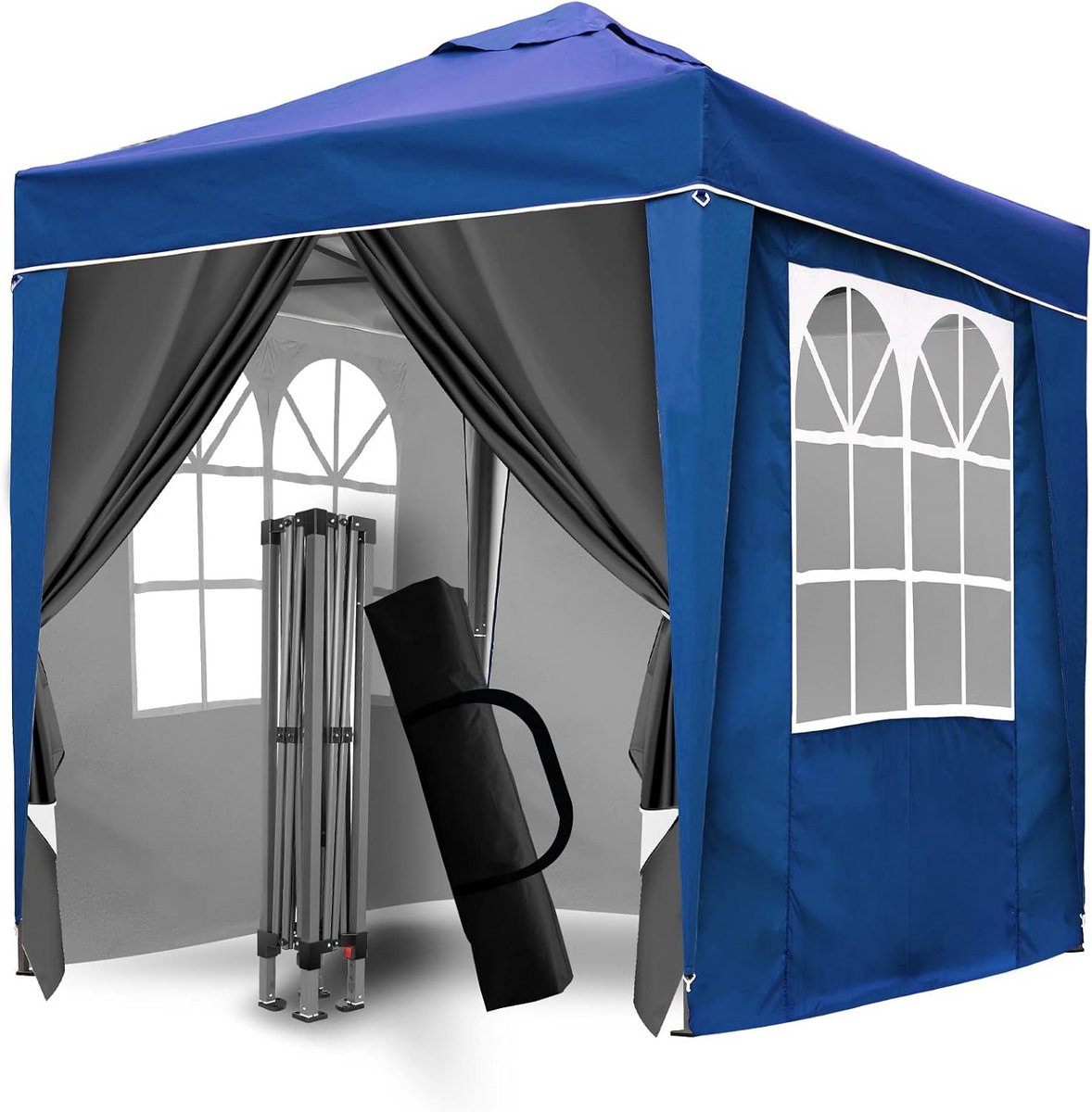Waterdichte Pop-Up Partytent 2x2m - Tuinpaviljoen voor Feest en Camping