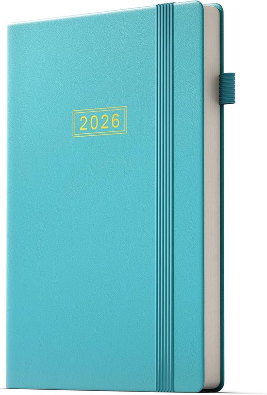 Dummyboek A5 harde kaft Canva Nature Blauw