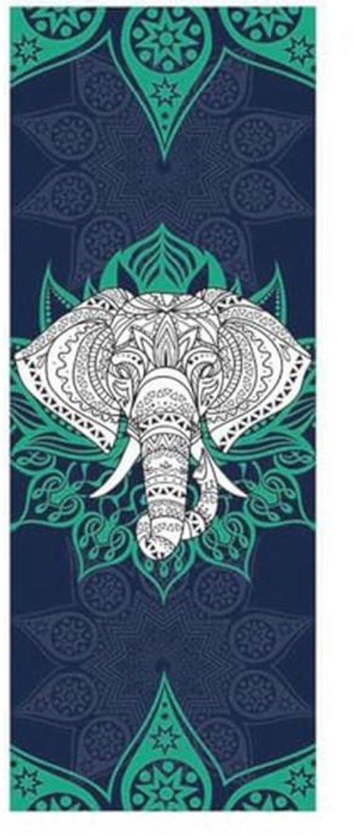 Antislip Yoga Mat Handdoek voor Hot Yoga - Microvezel, Sneldrogend, Draagbaar