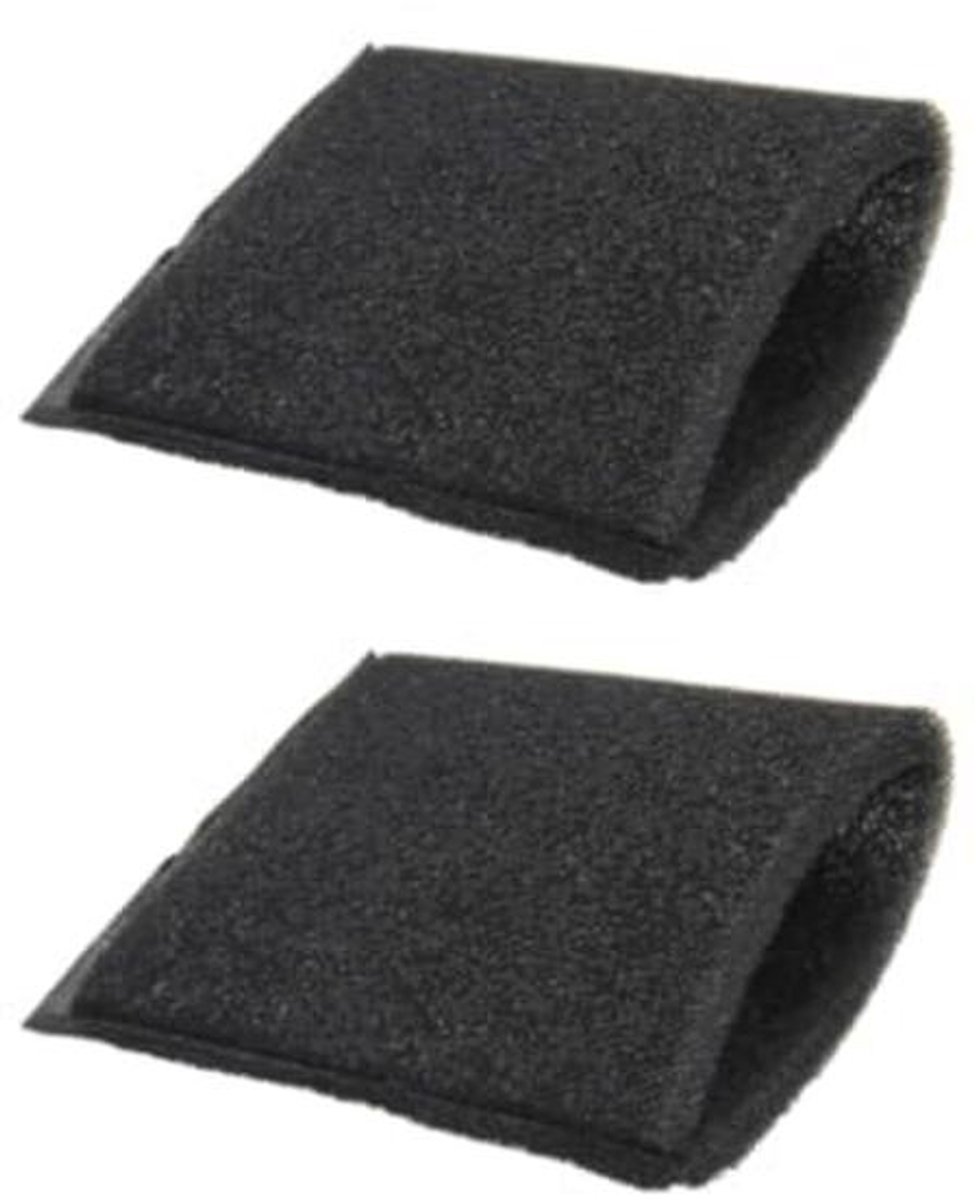 Schuimfilter voor stofzuigers - 2-pack, ideaal voor helder afzuigen
