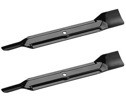 Grasmaaiermes 32 cm set van 2, geschikt voor diverse grasmaaiers, gehard staal voor optimale prestaties