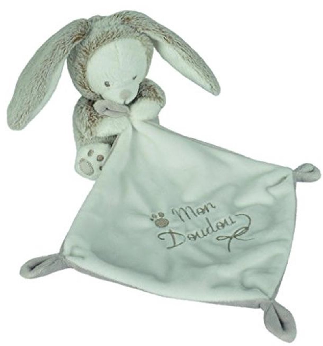 Schattige Konijn Knuffeldoek voor Baby's - 7 x 11 x 45 cm - Perfect Kraamcadeau