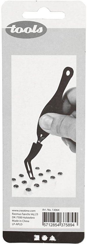 Pince à épiler créotime 12,5 cm