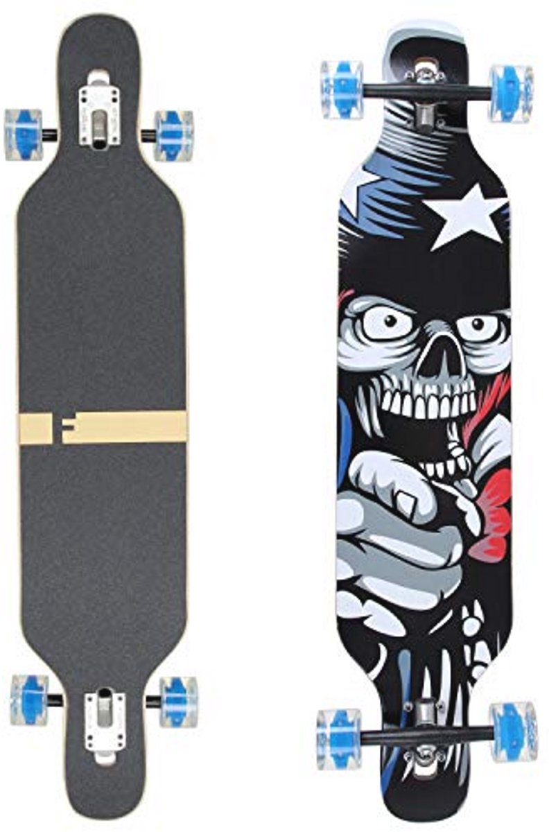 Camber Longboard tot 122 kg Ideaal voor Beginners en Gevorderden