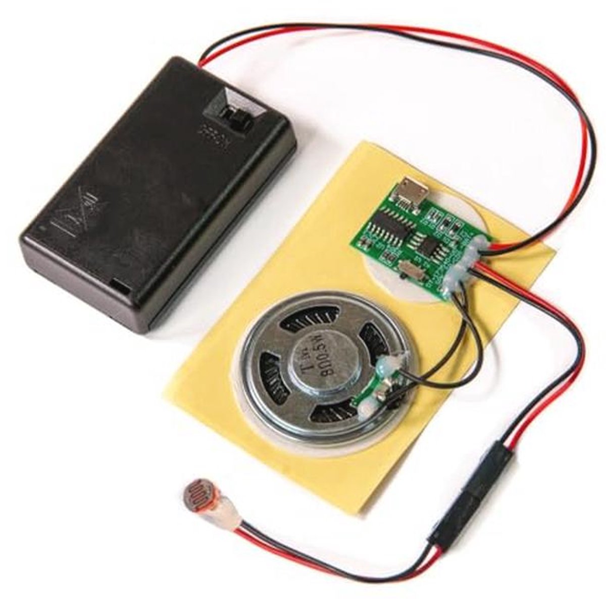 MP3 Geluidschipmodule met Lichtsensor - Maak Je Eigen Gepersonaliseerde Geluid