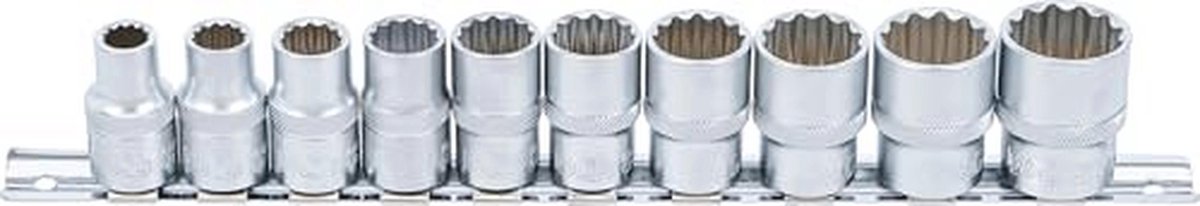Dopsleutelset Twaalfkant 12,5 mm (1/2 inch) - 10-dlg