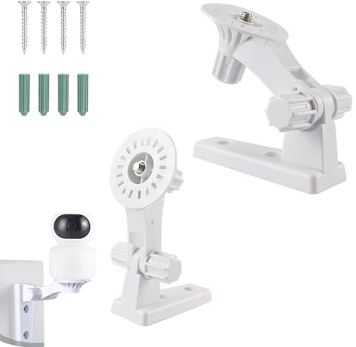 Camerawandhouder set - Plafondbeugel voor 180 graden rotatie