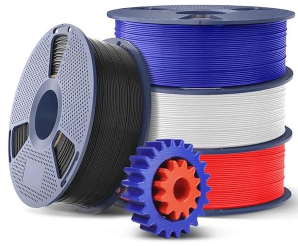 Hoge Snelheid ABS Filament 1.75mm voor 3D Printers – 4KG Spoel, Perfect voor Snel Printen en Hittebestendig