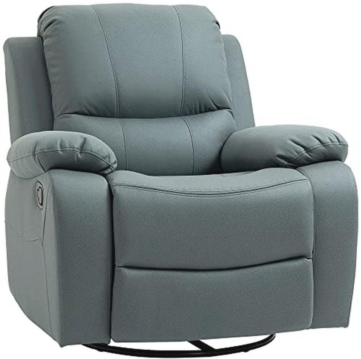 Verstelbare Fauteuil met Voetsteun en Draaifunctie voor Comfortabel Relaxen