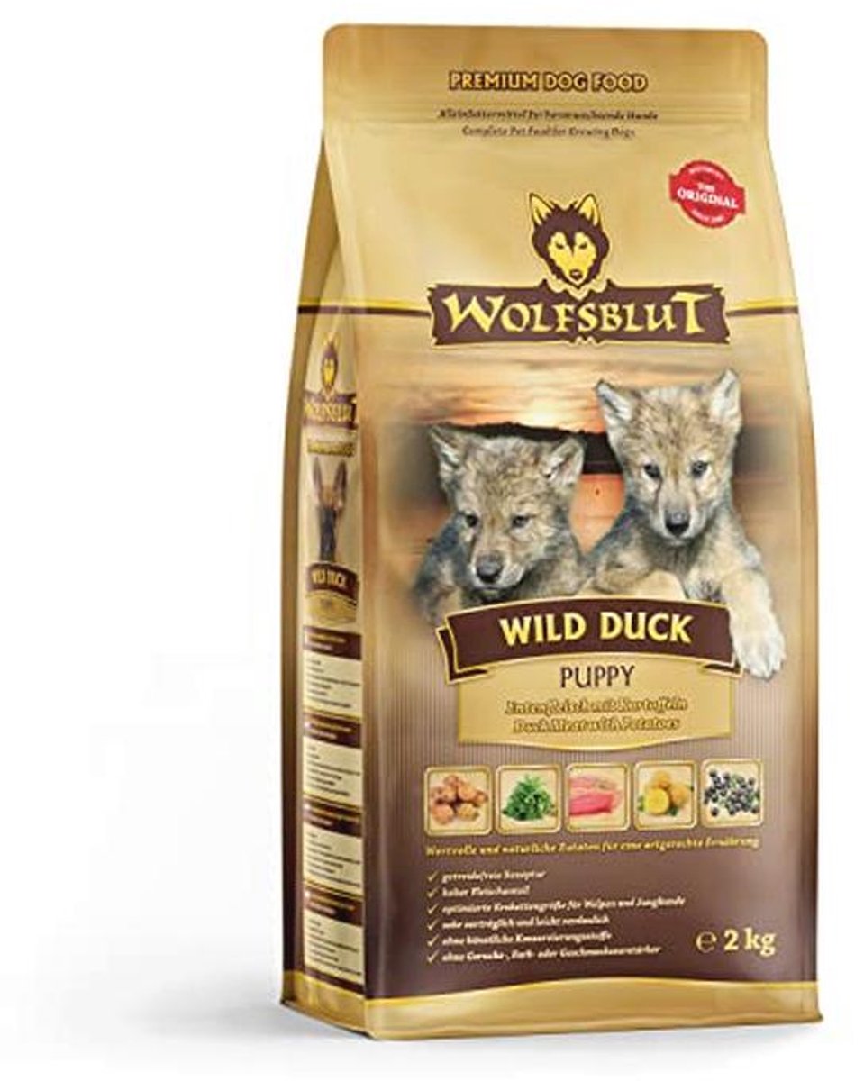 Wild Duck Puppy Hundefutter - 2 kg