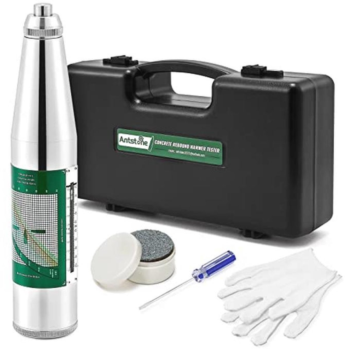 Concrete Rebound Hammer Tester voor Mechanische Sterkte Metingen 10-60Mpa