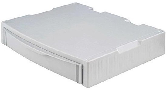 CARO-Möbel Monitorstandaard – Schermverhoging In Sonoma Eiken – 50 X 10 X 27 Cm – Met Extra Opbergruimte En Tussenbalk – Krasbestendig Spaanplaat