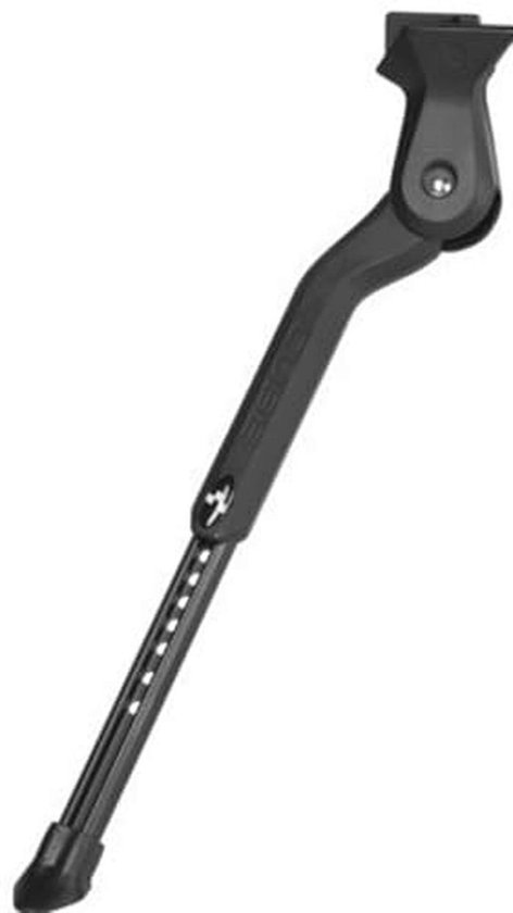 FISCHER Jumbo 2-potige standaard, fietsstandaard geschikt voor fietsen van 27-28 inch, voor e-bikes, transportfietsen, tandems en fietsen, draagkracht 80 kg, zwart