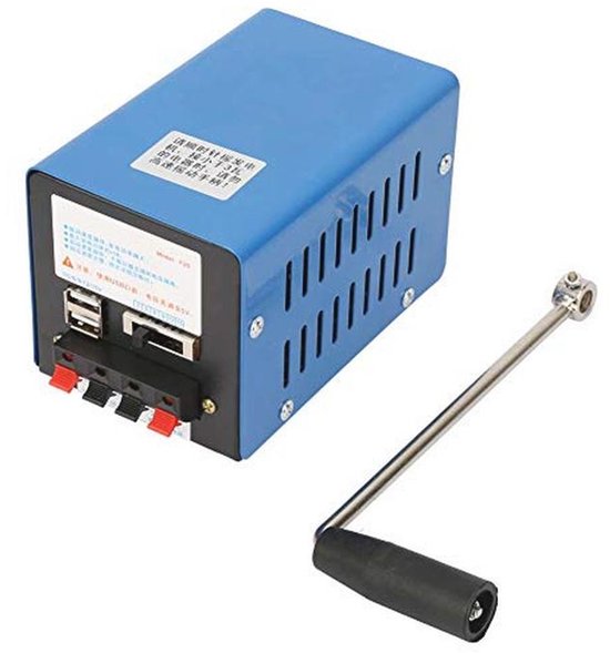 Handgenerator Handkurbel Ladegerät Outdoor Survival Gerät für Digitalgeräte