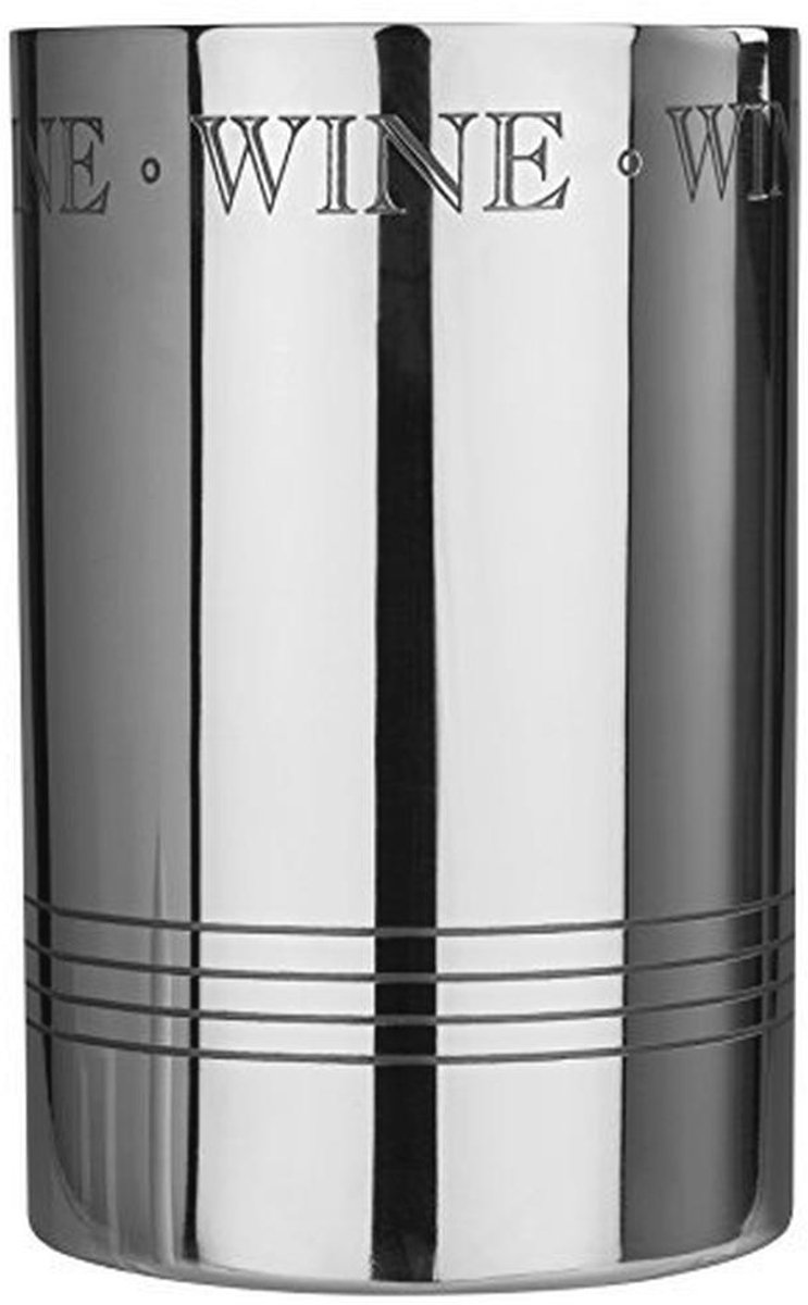Wijnkoeler 750 ml Roestvrij Staal - Zilver