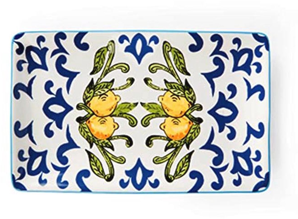 Keramieken Serveerschaal voor Mediterrane Tafel