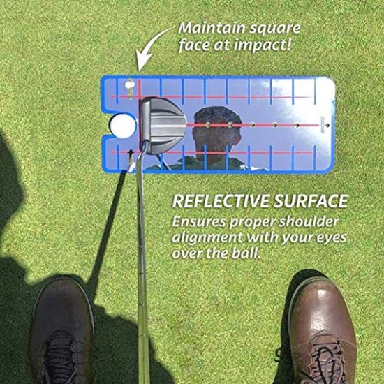 Golf Putting Alignment Mirror - Verbeter je Puttechniek Met Dit Trainingshulpmiddel van GOLF — afbeelding 5
