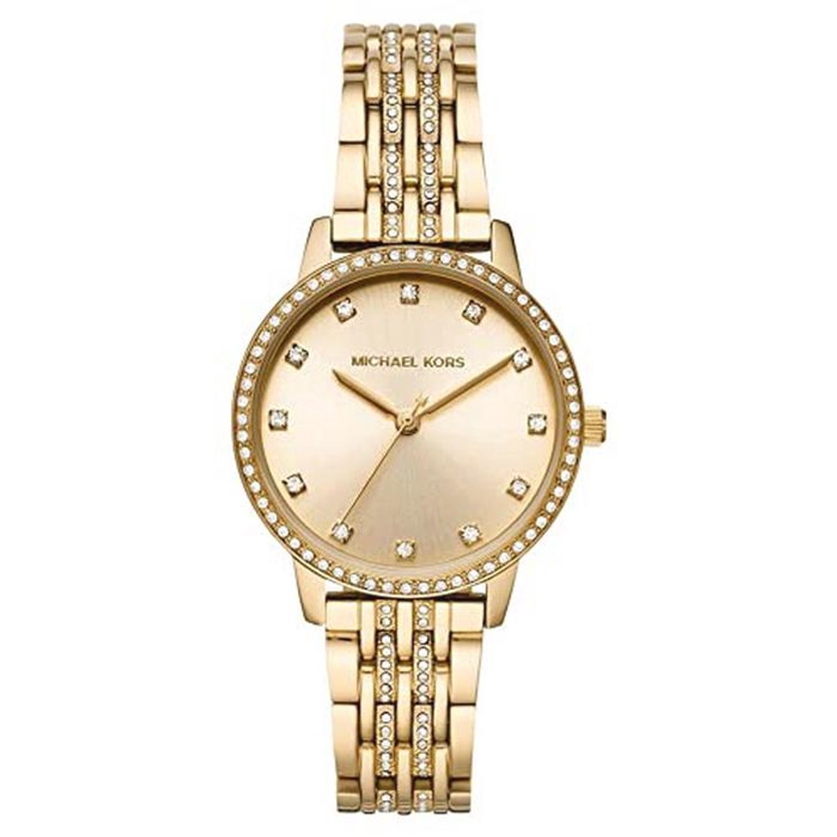 Elegant Dameshorloge met Kwartsuurwerk en Roestvrij Stalen of Leren Band