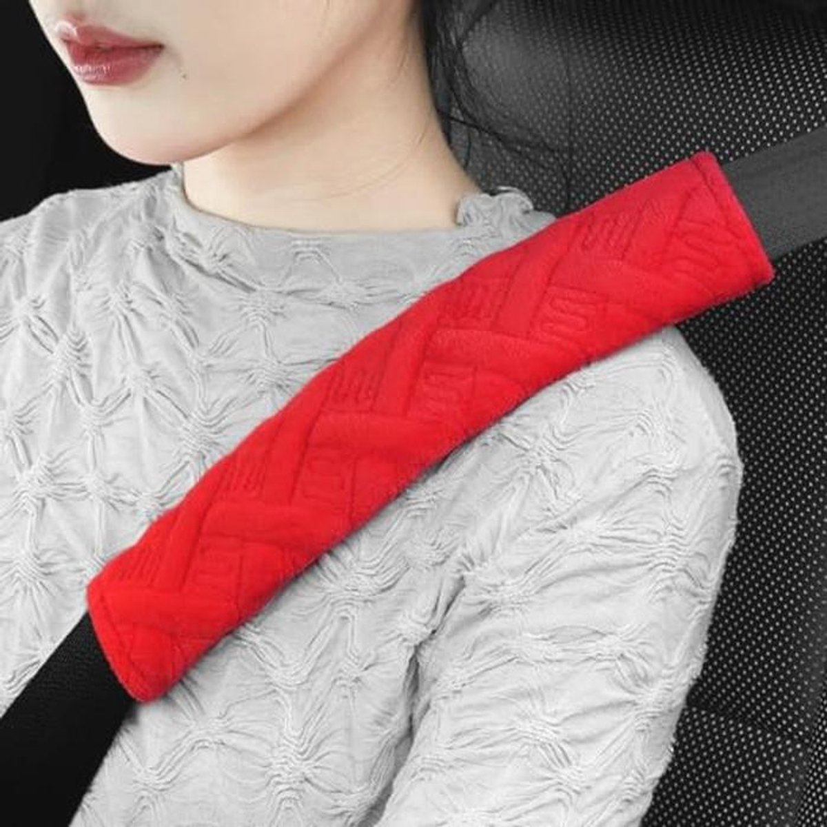 2-pack Universele Autogordelpads voor Comfortabeler Rijden en Veiligheid
