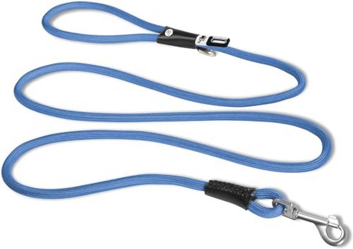Comfortabele Hondenriem met Schokabsorberende Functie - Maat M in Blauw