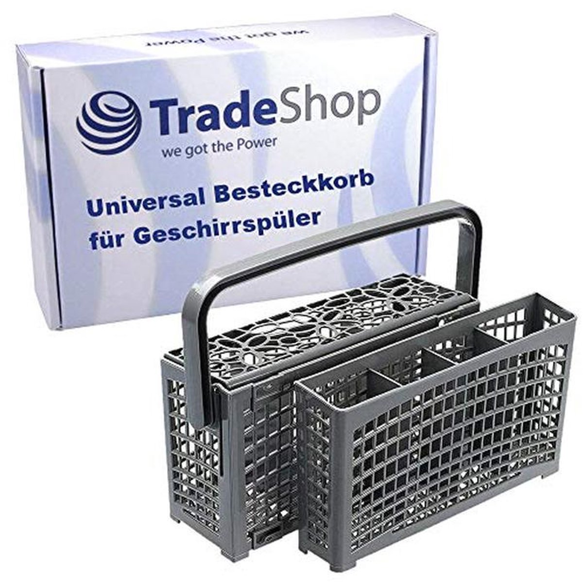 Universele 2-in-1 Bestekmand voor Vaatwassers - Efficiënt en Aanpasbaar