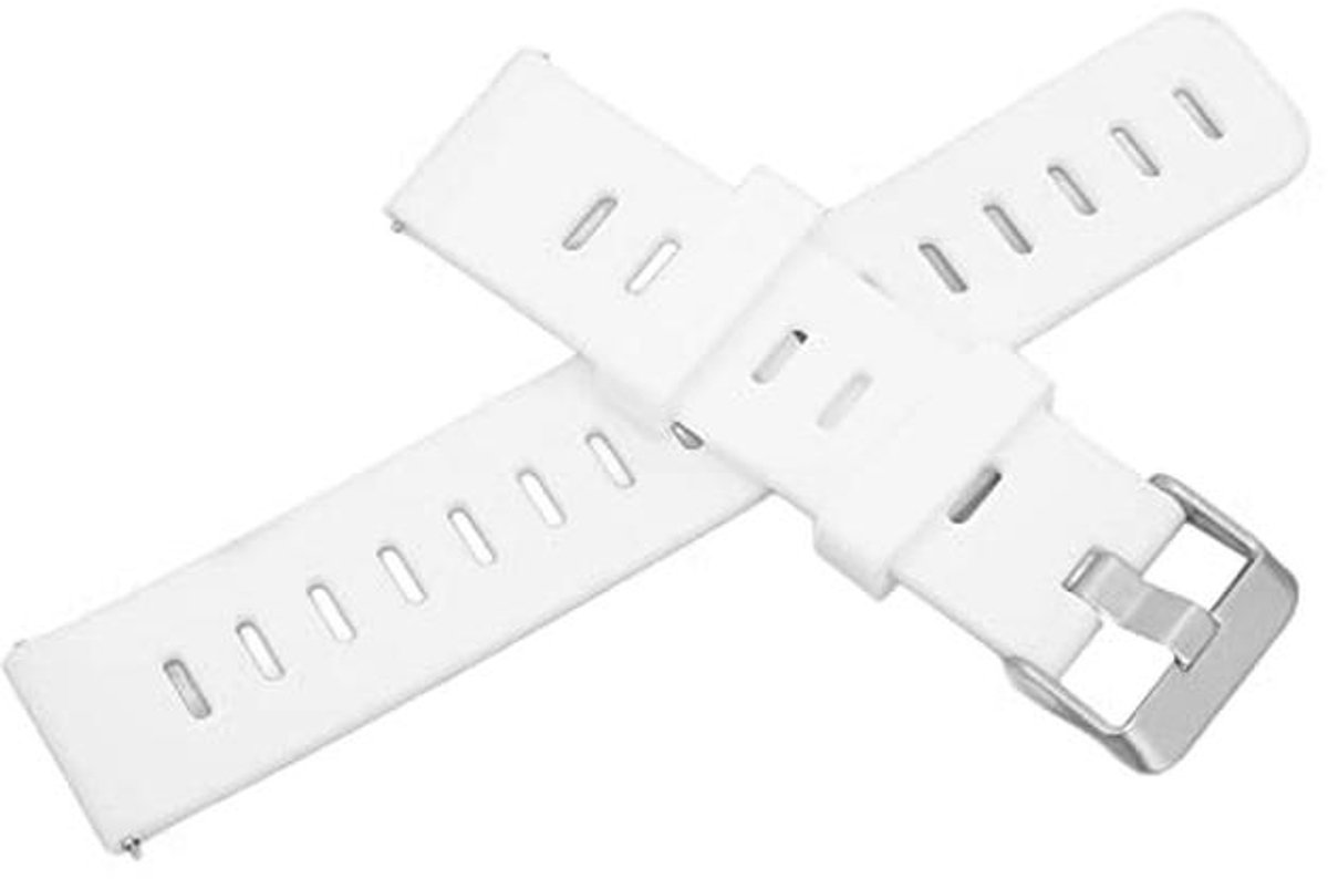 Zachte Siliconen Horlogeband 20 Mm met Luchtgaten voor Horloges
