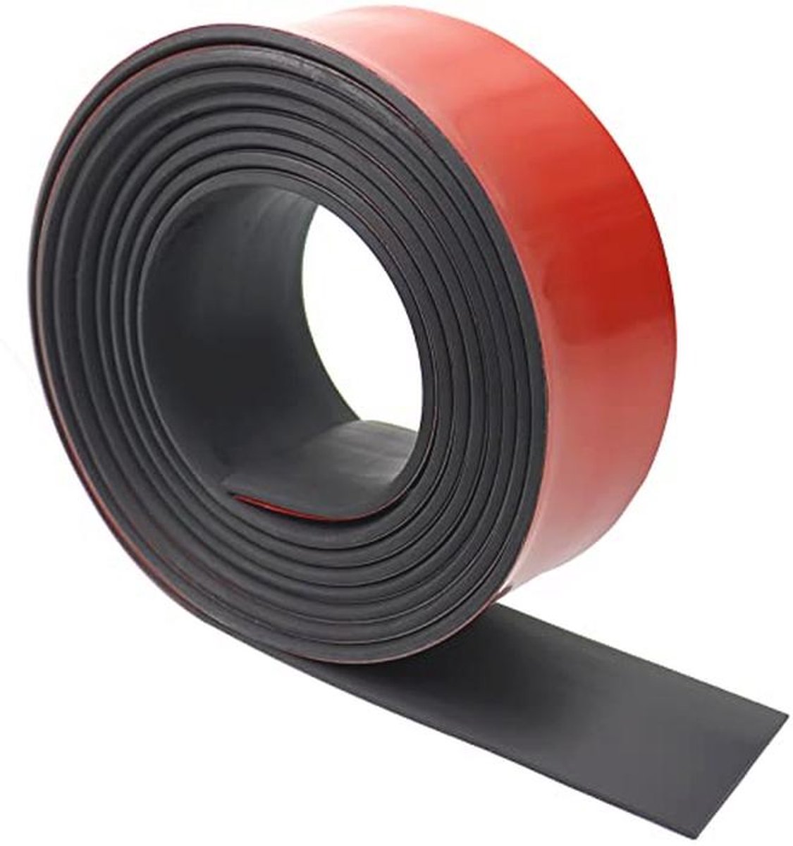 Zelfklevende Rubberen Strips 50 mm x 3 mm x 6 m - Neopreen Afdichtingen voor Doe-Het-Zelf en Anti-Trillingen