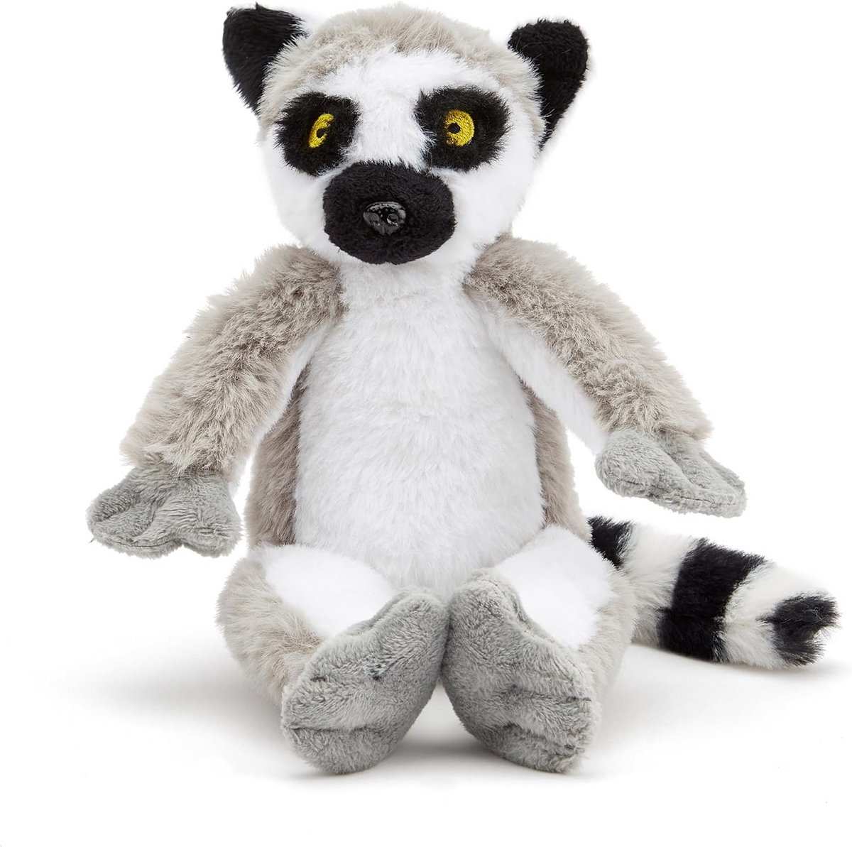 Pluche Ringstaartmaki Knuffel (28 cm) - Ultra Zacht en Gemaakt van Gerecycled Materiaal