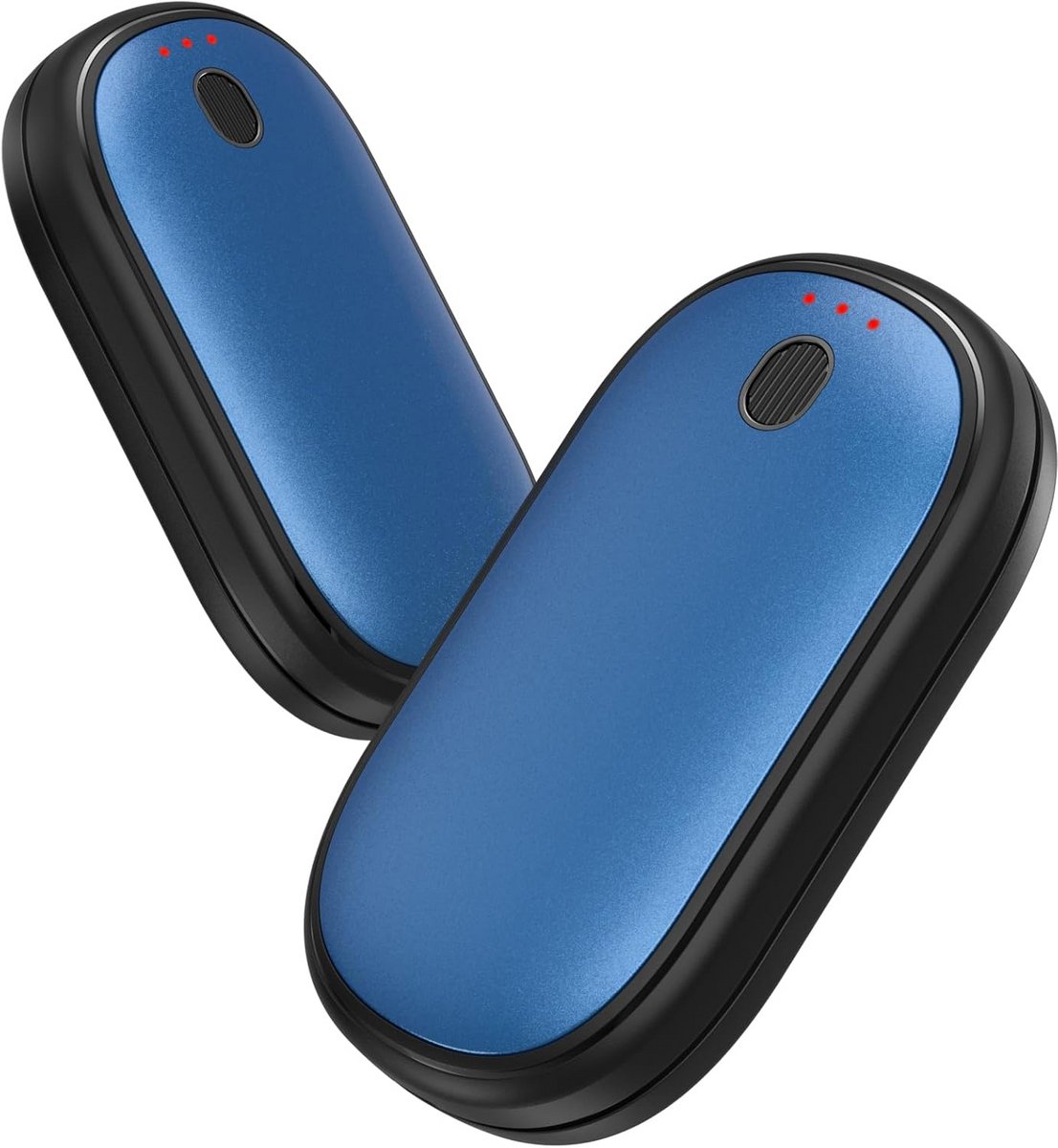 Oplaadbare Elektrische Handwarmer Set - 2 Stuks met 5000mAh Batterij - Compact en Snel Warm