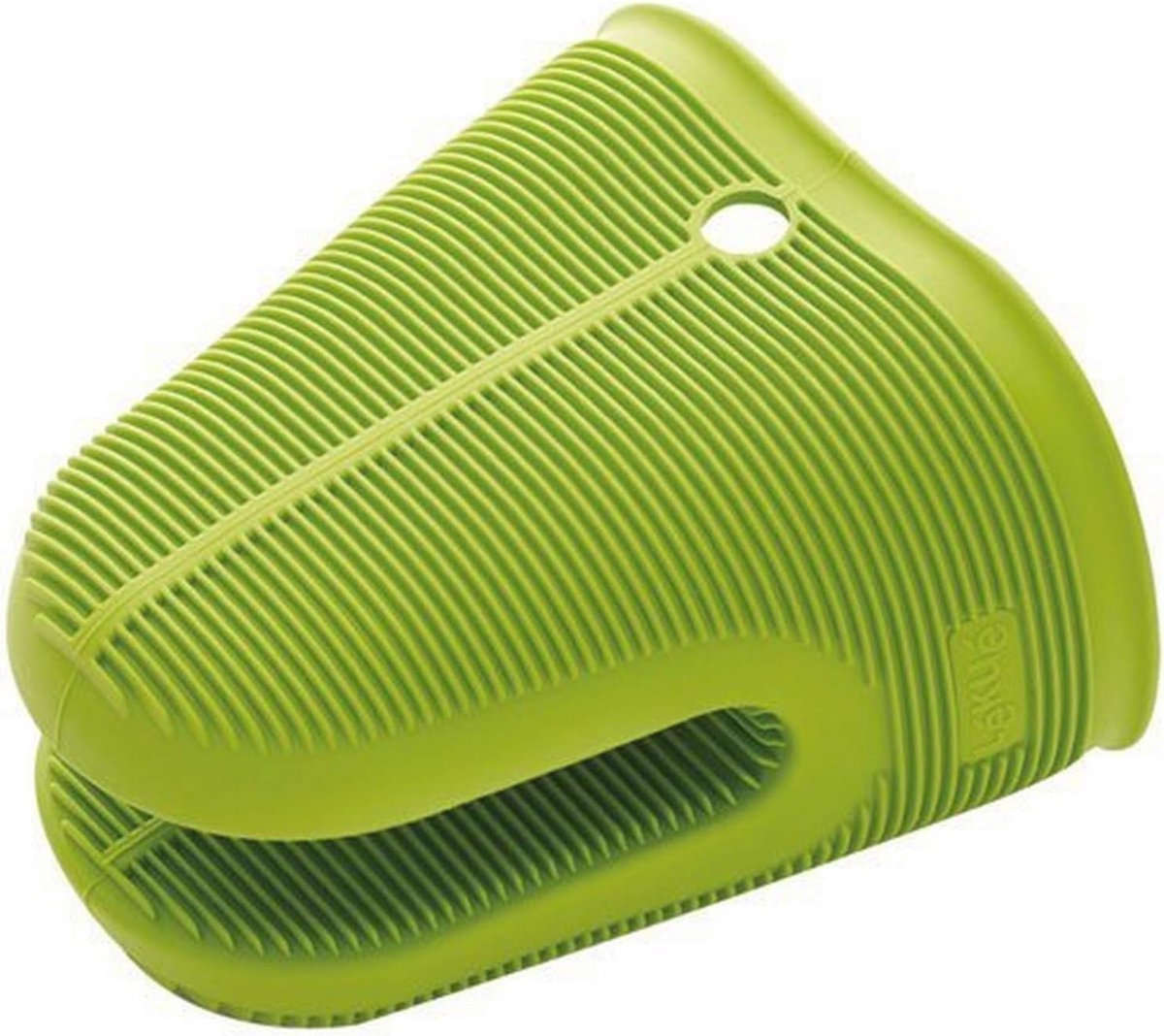 Silicone Oven Gloves - Green/Black, 12x10x11cm