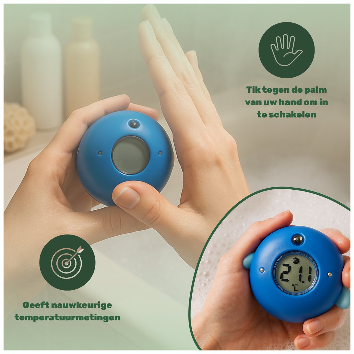 TensCare - Bundel Neuszuiger + 5 stuks dierentuin badthermometers (1 set) | Neuszuiger baby | Neus Reiniger Baby- Neuszuiger | Voor verstopte neus | badthermometer baby | badthermometer | bad thermometer baby | — cadeau in Cadeau-ideeën - foto 4