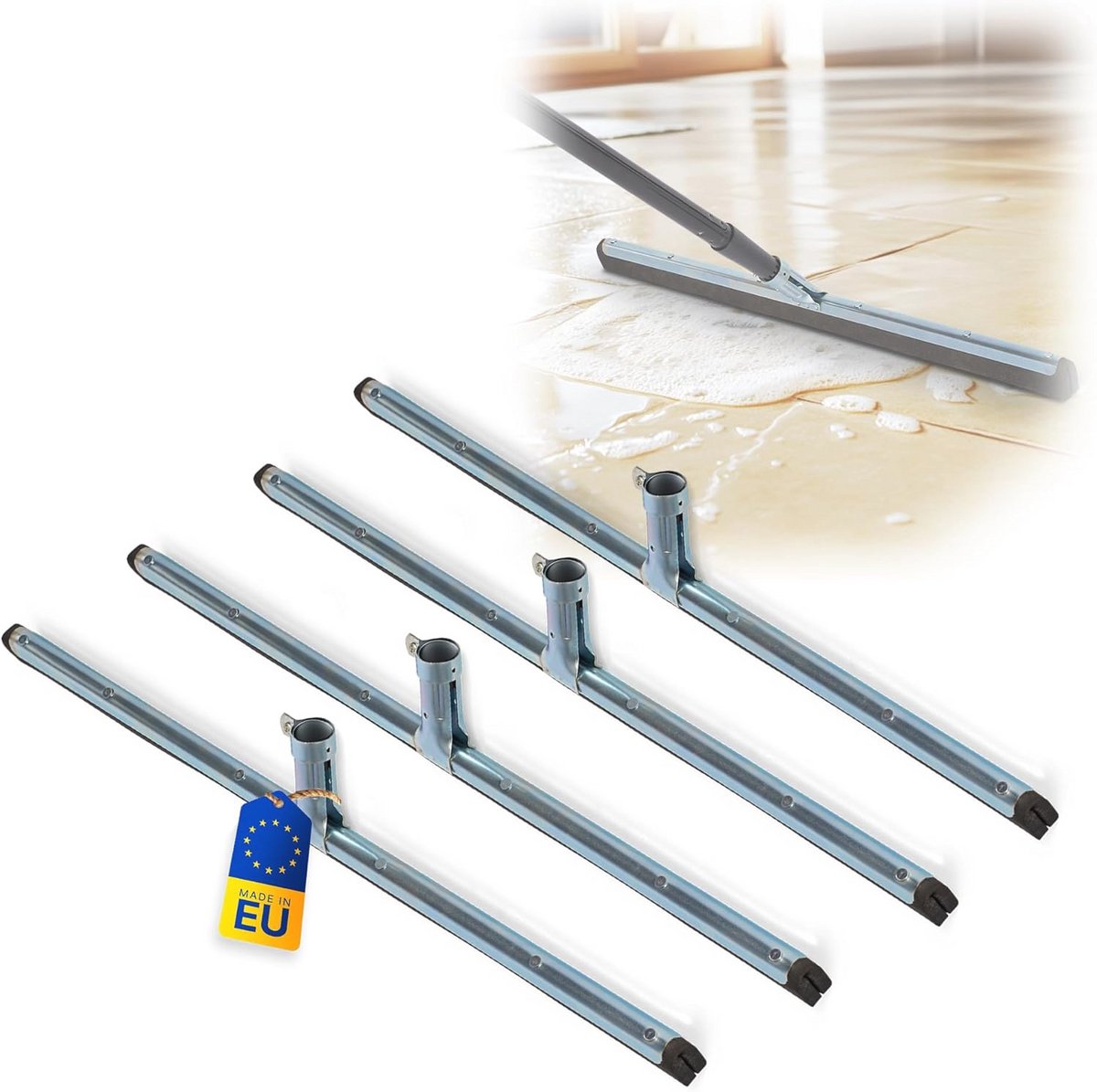Waterafvoer Gereedschap voor Badkamer en Tuin - RVS Waterpuller voor Vloeren en Tegels