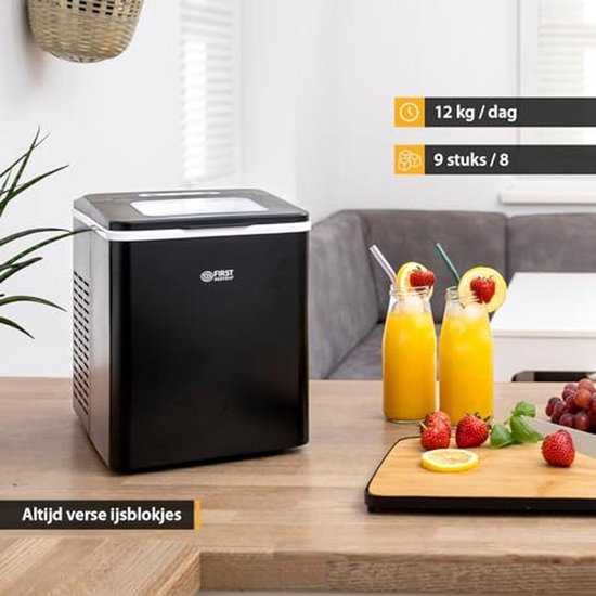 IJsblokjesmachine - Snel en efficiënt 9 blokjes in 7-9 minuten - 12 kg per 24 uur - 1,8 L watertank - LED Bedienpaneel — afbeelding 4