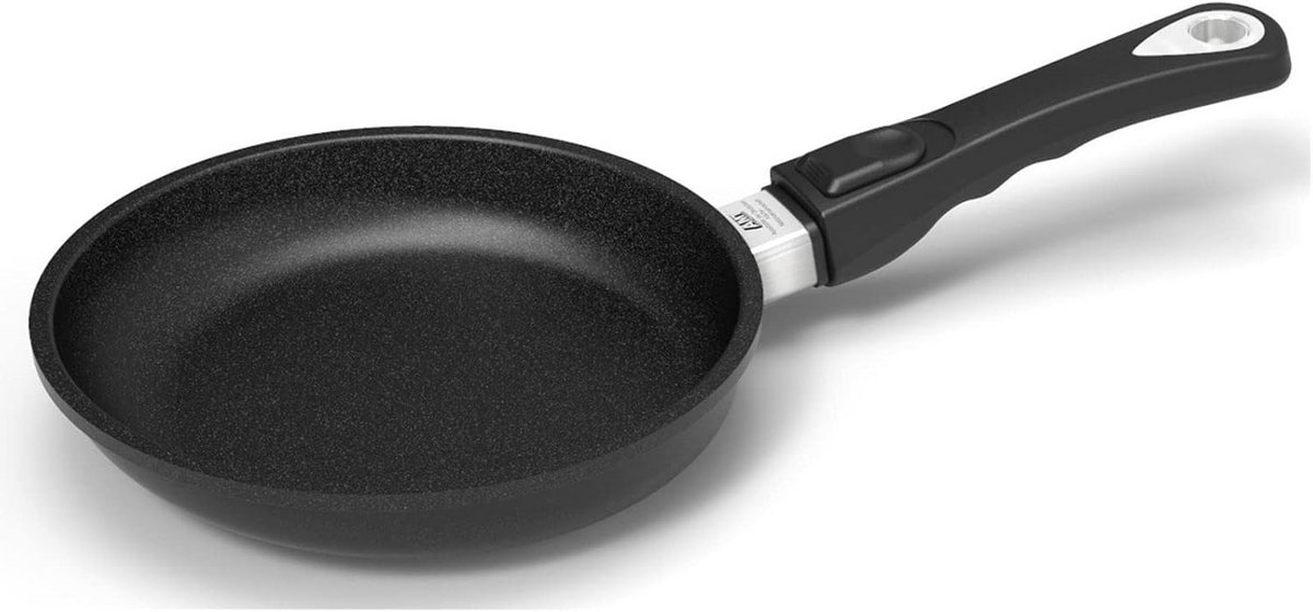 Koekenpan 20 cm met antiaanbaklaag en afneembaar handvat - Geschikt voor Inductie