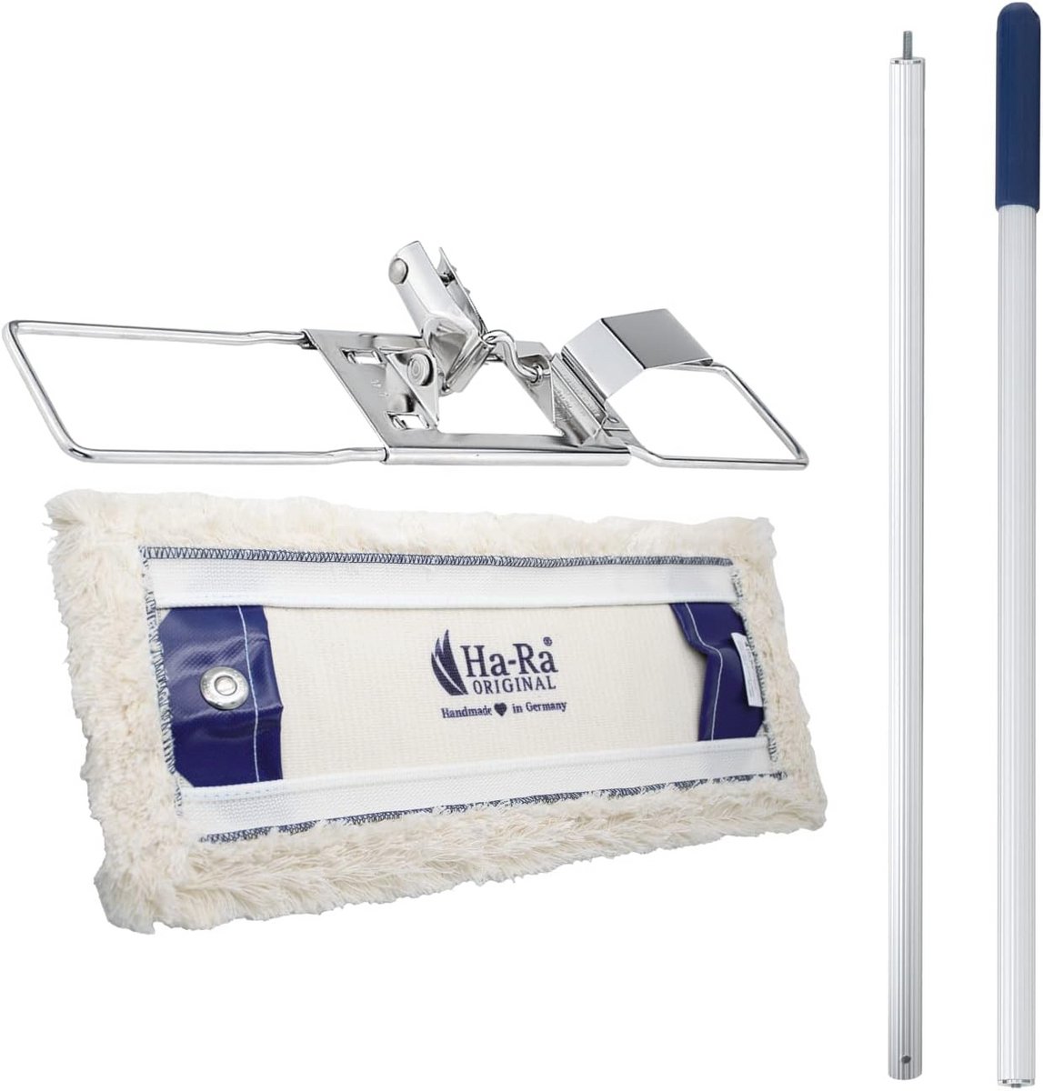 Vloerwisser met Natvezel - Ha-Ra Vloerexpresse, 42 cm, Wit