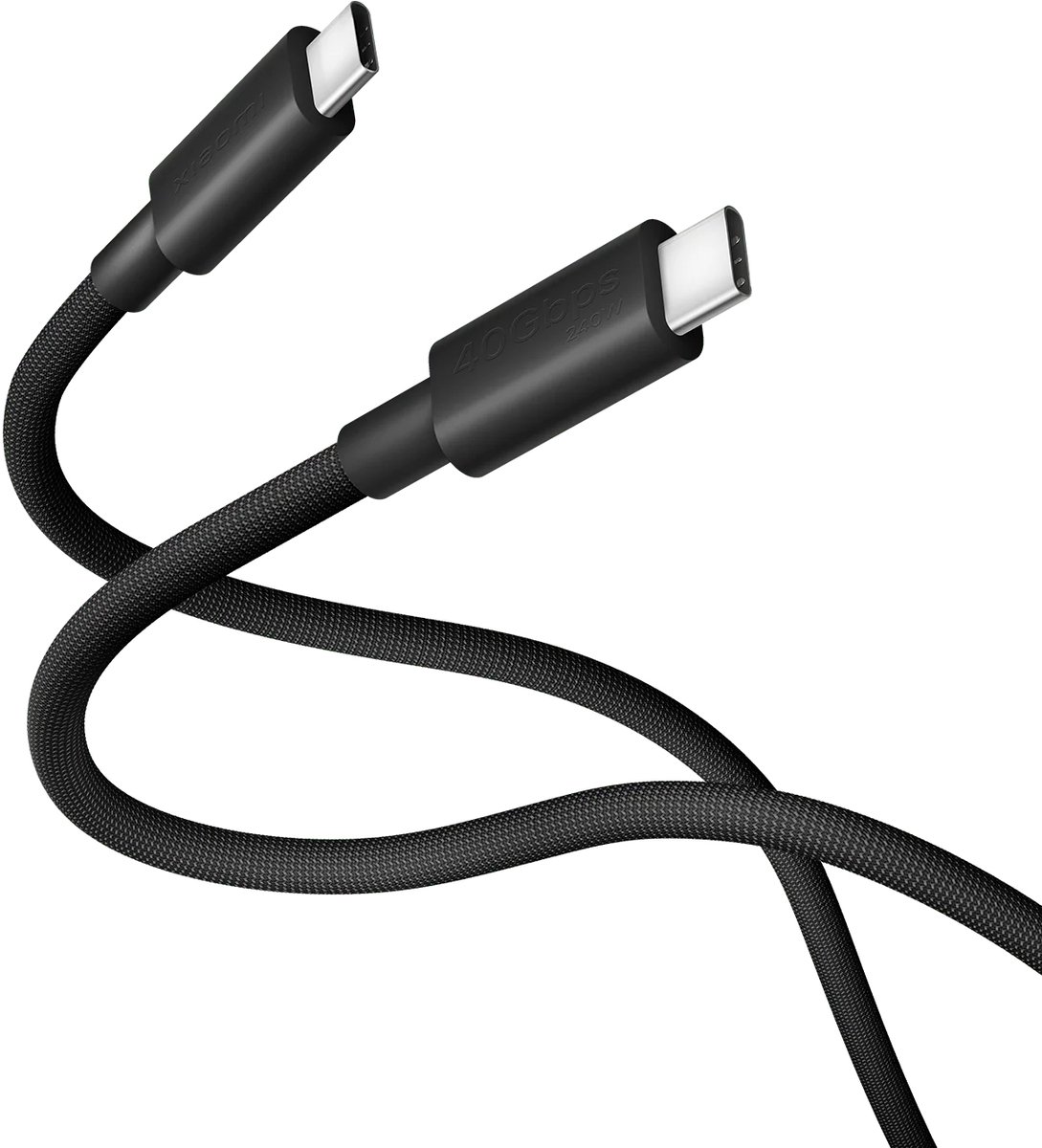 Xiaomi BHR087BGL USB-kabel USB4 Gen 3x2 1 m USB C 40 Gbit/s 240 W Grijs