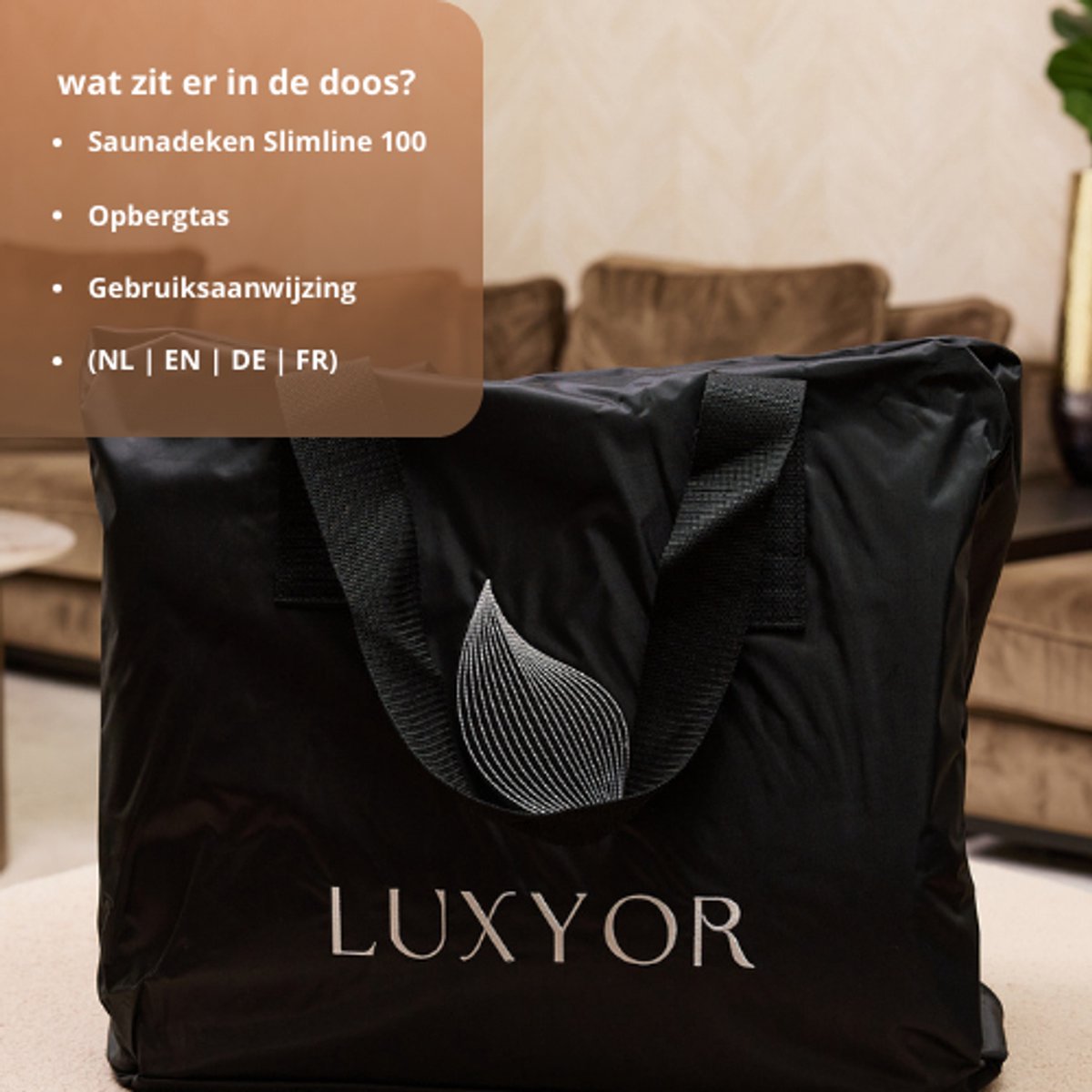 Luxyor - Slimline 100 - Infrarood Deken - Saunadeken - Afstandsbediening - Infraroodtherapie - Sauna thumbnail 8