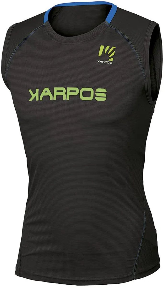 Karpos Fast Mouwloos T-shirt Man Zwart