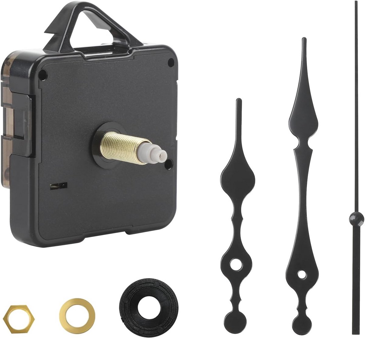 Kwartsuurwerk voor Klokreparaties - Licht, Duurzaam en Batterij-Aangedreven