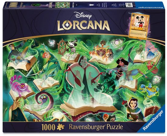 Ravensburger puzzel Disney Lorcana Emerald 1000 stukjes