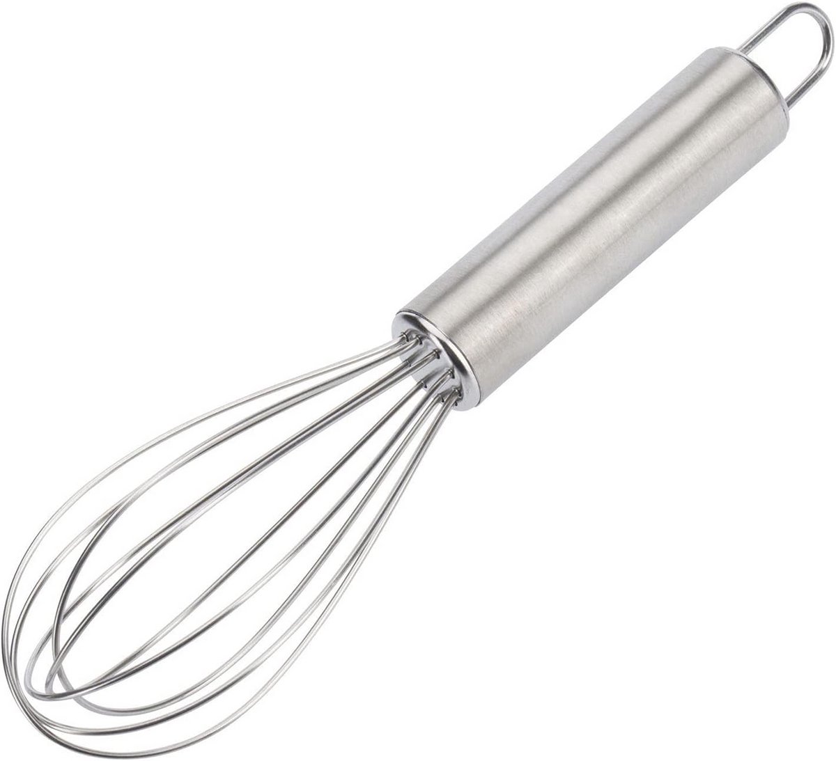 Klein roestvrijstalen garde 15 cm - Ergonomisch en vaatwasserbestendig
