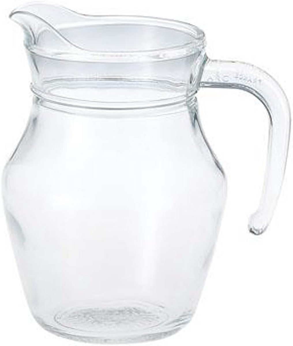 Transparante sapkan 0,5L - Kras- en slagvast gehard glas