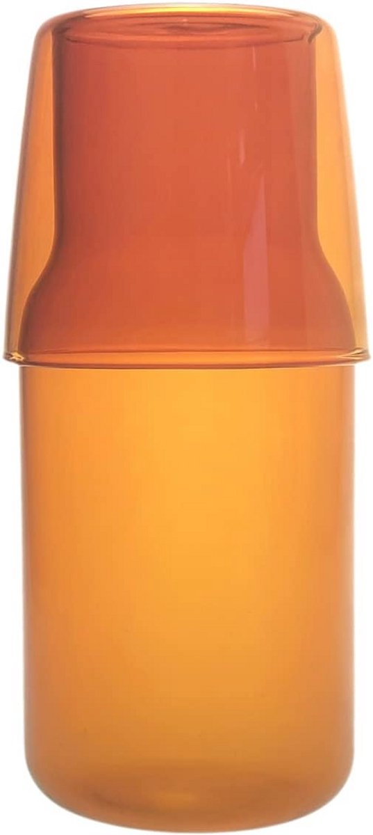 Helder Glas Nachtkastje Waterkaraf 15oz - Met Tuimelglas