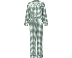 Hunkemöller Pyjamaset van keperstof Groen XS