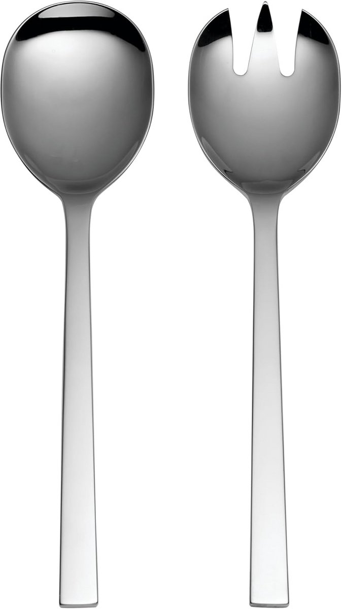Set van 2 RVS Salade Bestek Koks Tafelservies