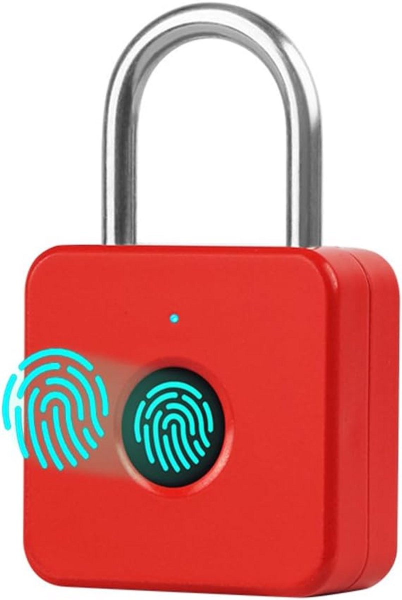 Intelligent Vingerafdrukslot IPX22 Waterdicht voor Deur, Koffer, Rugzak en Fiets